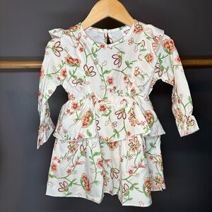 Floral Long Sleeve Dress